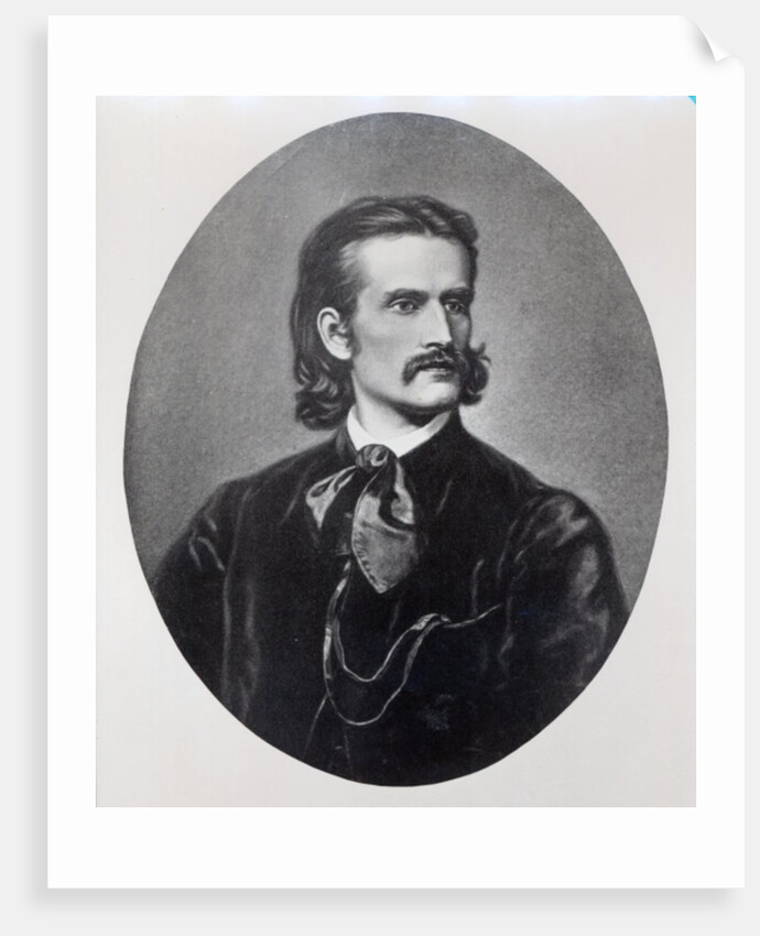 Robert Hamerling by August Prinzhofer