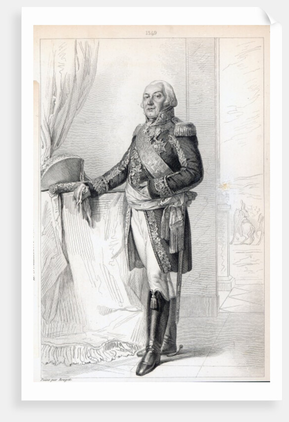 Francois-Henri de Franquetot de Coigny, Duc de Coigny by Georges Rouget