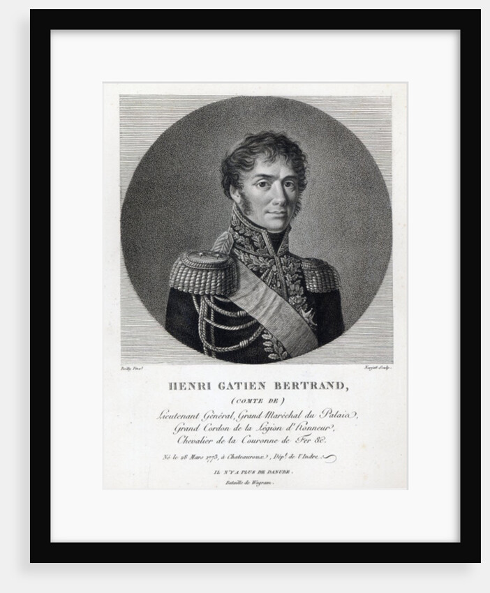 Henri Gatien Bertrand by Louis Leopold Boilly