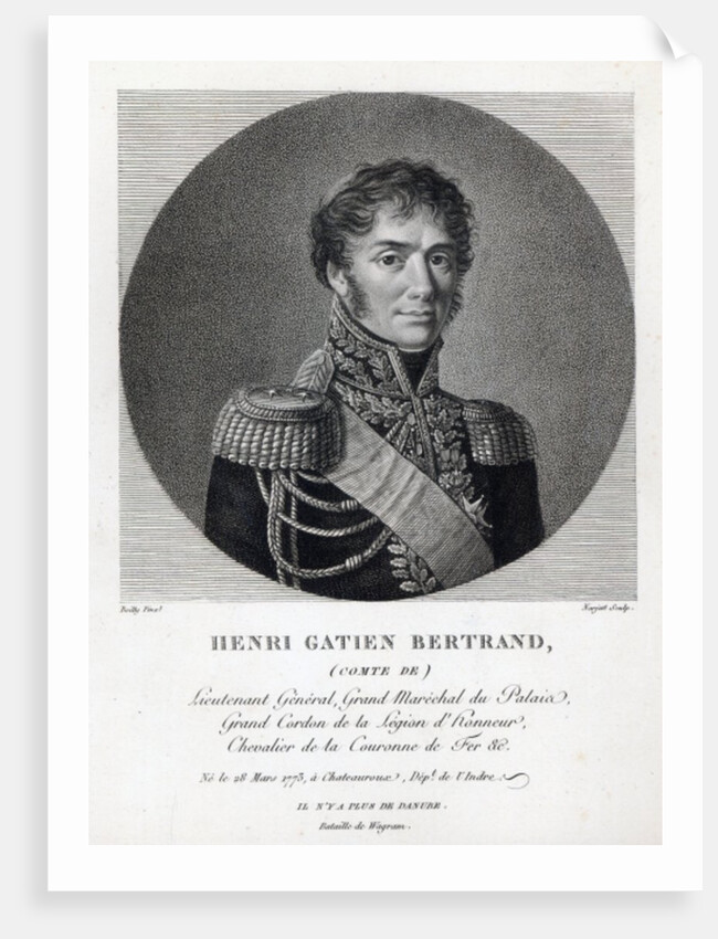 Henri Gatien Bertrand by Louis Leopold Boilly