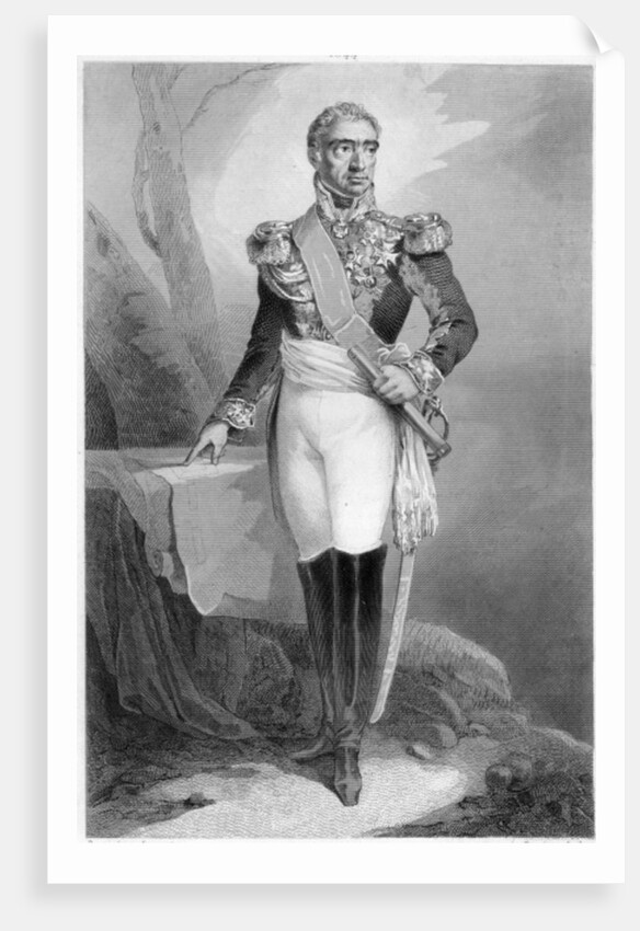 Auguste Frederic Louis Viesse de Marmont, Duke of Ragusa and Marshal of France by French School