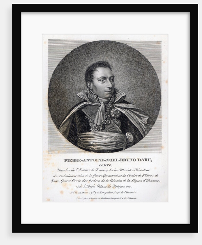 Pierre Daru by French School