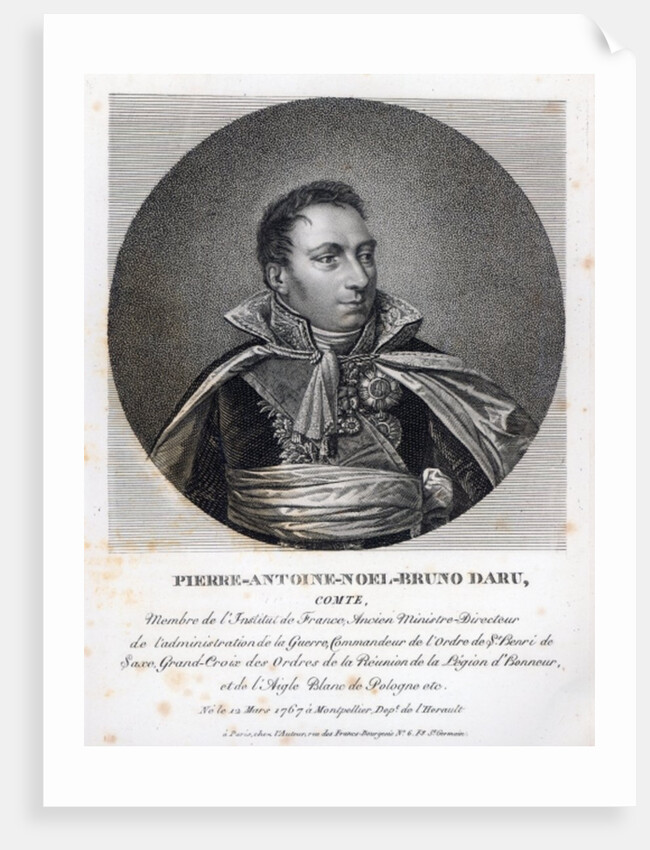 Pierre Daru by French School