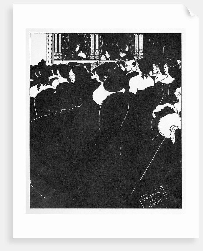 The Wagnerites, 1894 by Aubrey Beardsley