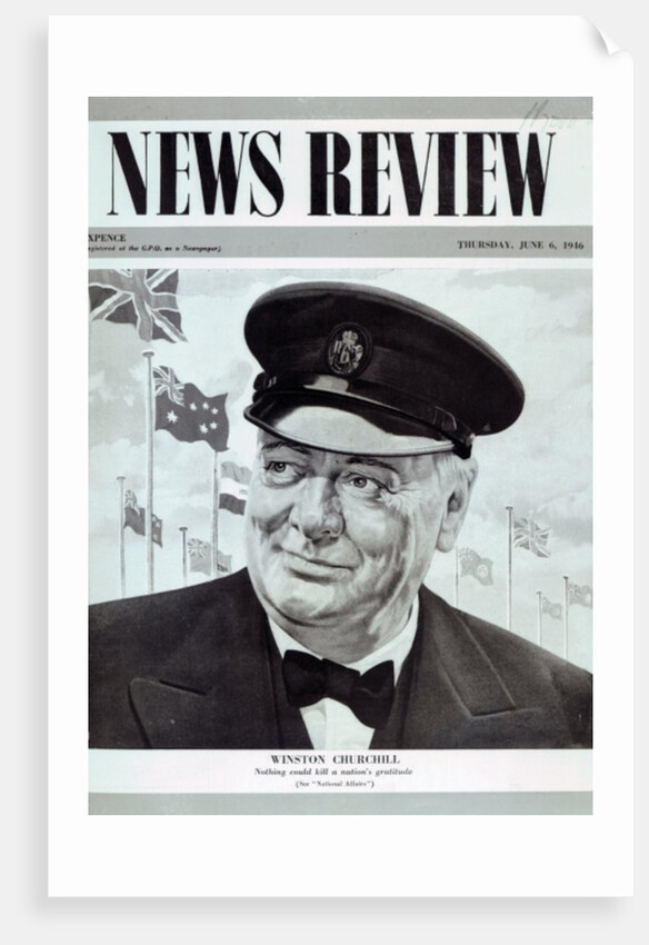 Winston Churchill by English School