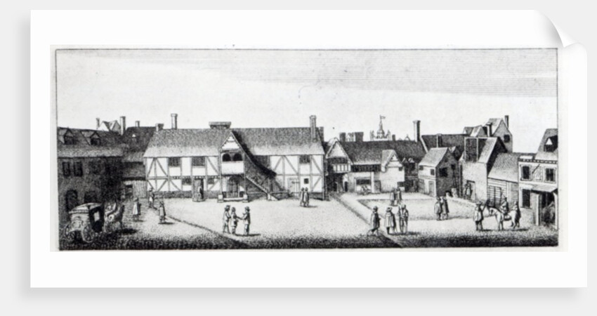 South View of Arundel House in London, etched by Wenceslaus Hollar in 1646 and published in 1792 by Adam Alexius Bierling