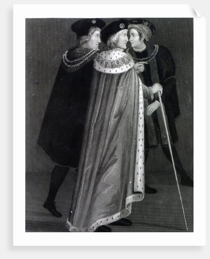 Henry VII with Richard Empson and Sir Edmund Dudley by (after) English School