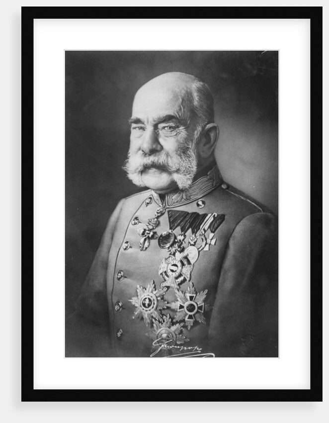 Emperor Franz Joseph I by Photographer Austrian