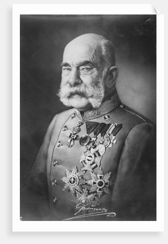 Emperor Franz Joseph I by Photographer Austrian