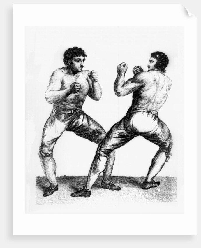 Boxing Match Between Daniel Mendoza and Richard Humphreys, 29th September 1790 by Charles Reuben Ryley