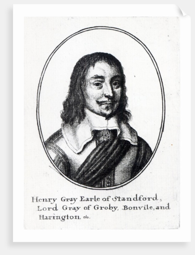 Henry Grey, 1st Earl Stamford by Wenceslaus Hollar