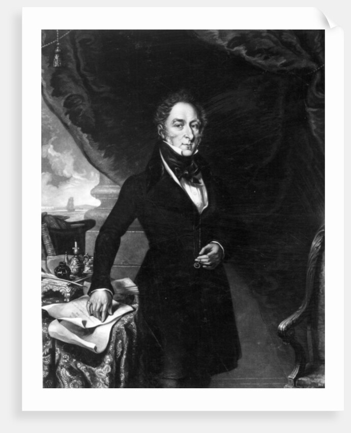 Sir George Staunton, 1839 by William Overend Geller