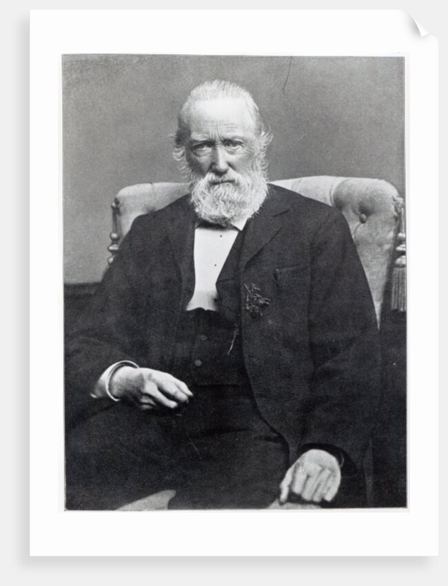 Theodor Storm, c.1886 by German Photographer