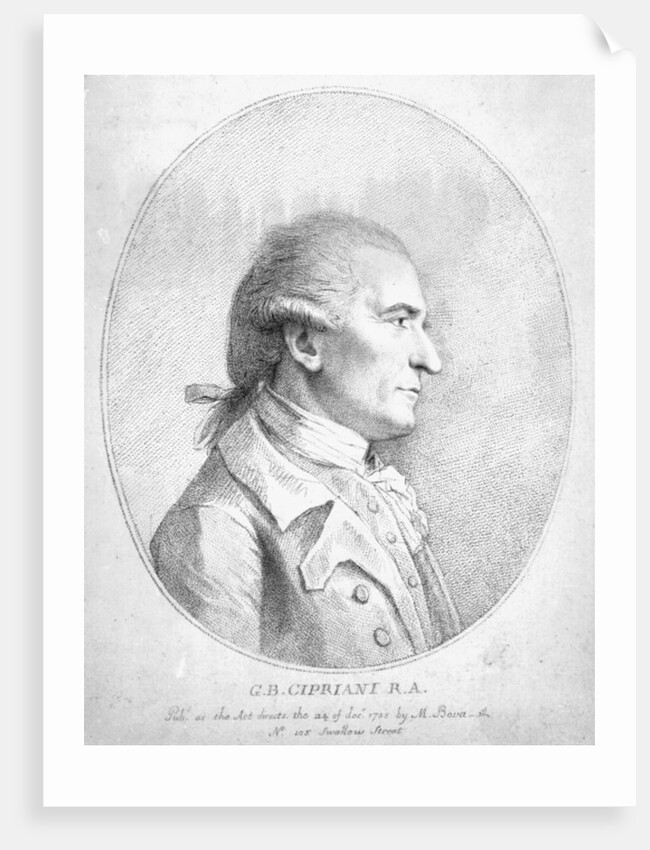 Giovanni Battista Cipriani, 1789 by English School