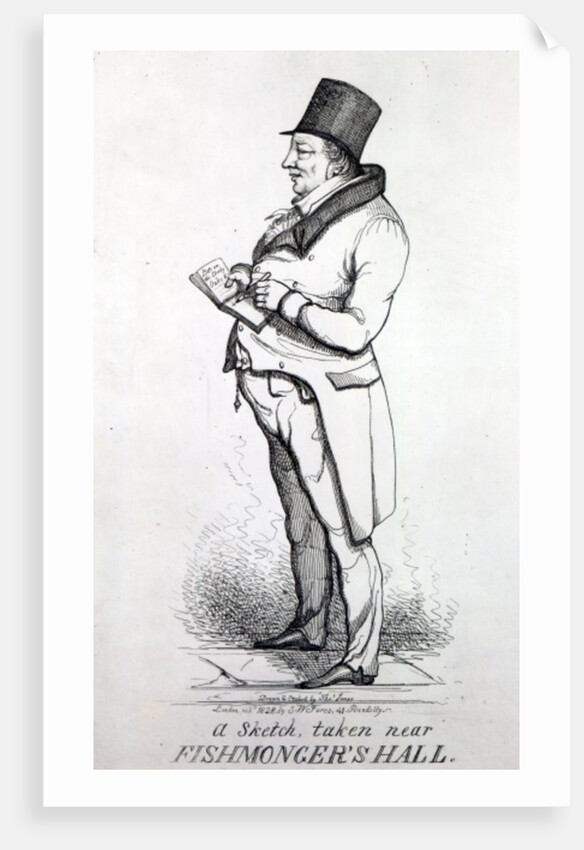 William Crockford, 1828 by Thomas Jones