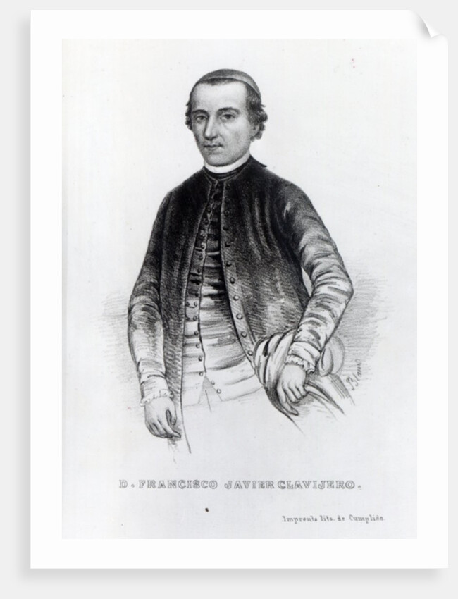 Francisco Javier Clavijero by Spanish School