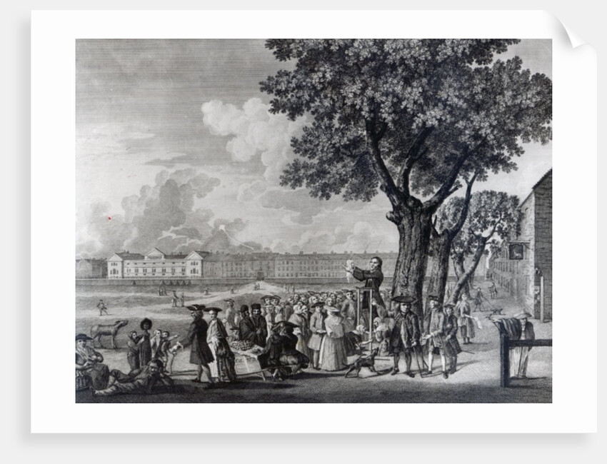 Enthusiasm Displayed, engraved by Robert Pranker, 1765 by John (after) Griffiths