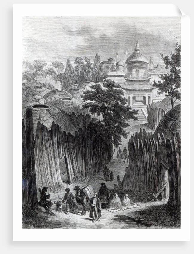 Street in Urga by English School