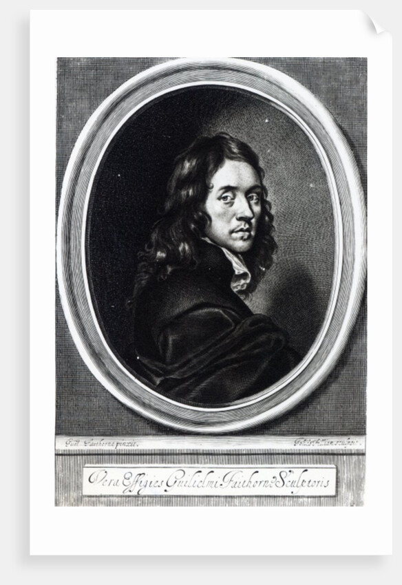 Self portrait by William Faithorne