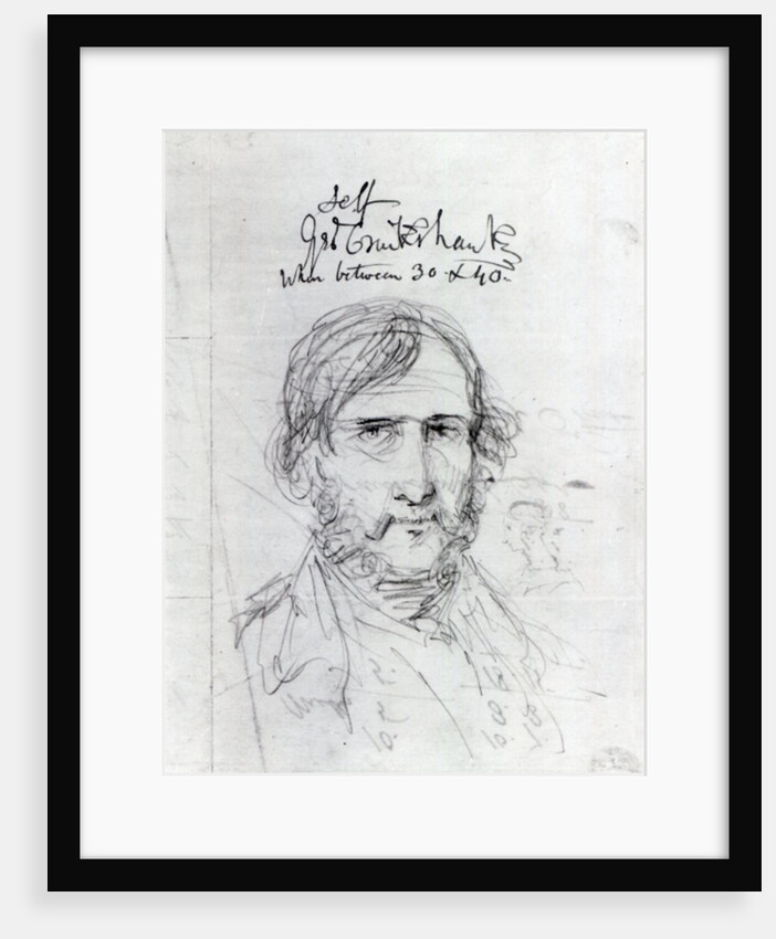 Self portrait by George Cruikshank