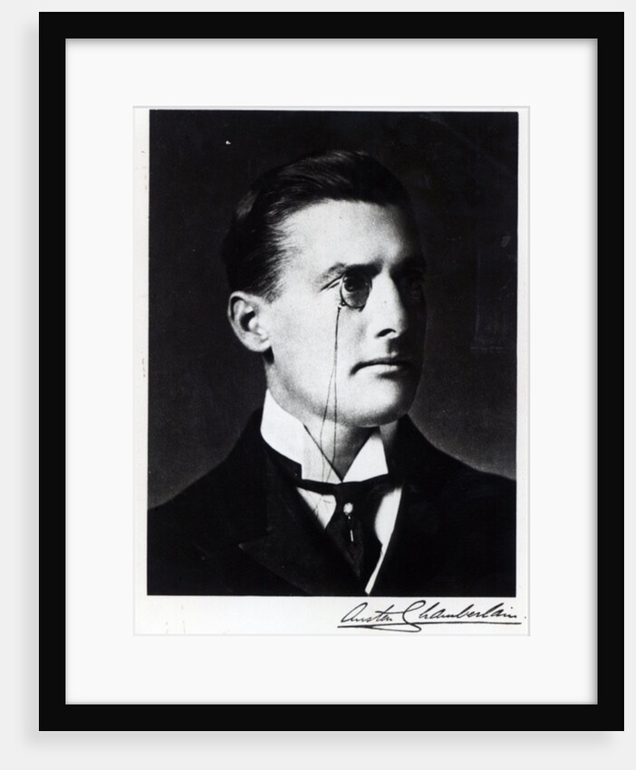 Austen Chamberlain by English Photographer