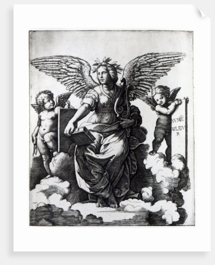 Poetry, c.1515 by Marcantonio Raimondi