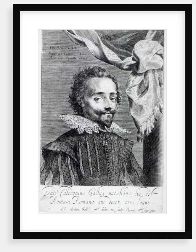 John Barclay, c.1623 by Claude Mellan