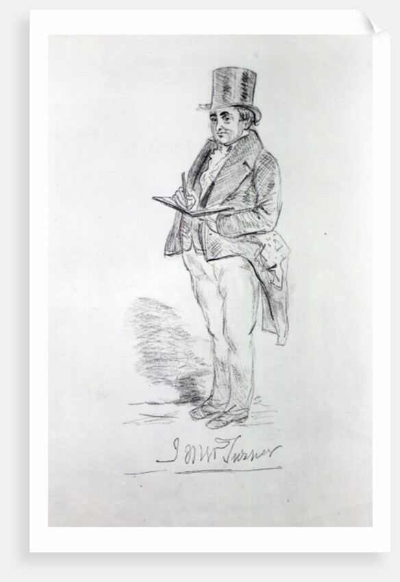 Joseph Mallord William Turner, 1844 by Charles Martin