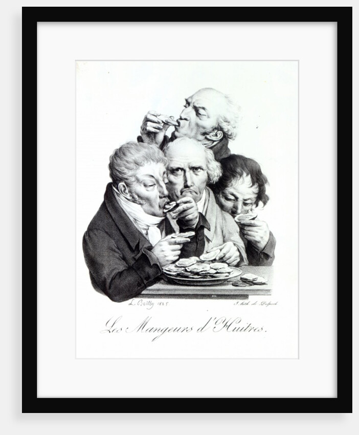 Les Mangeurs d'Huitres by Louis Leopold Boilly