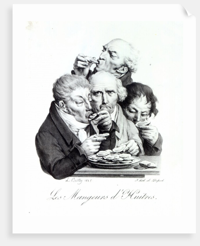 Les Mangeurs d'Huitres by Louis Leopold Boilly