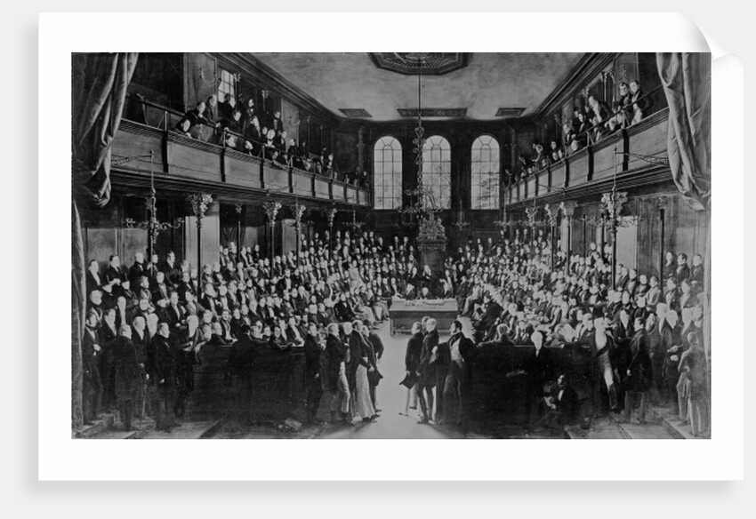 The House of Commons, 1833 by George Hayter