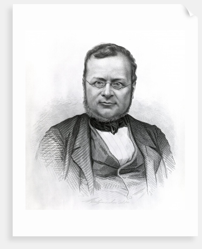 Camillo Benso, Count of Cavour, 'The Drawing-Room Portraits of Emminent Personages', 1861 by (after) English photographer