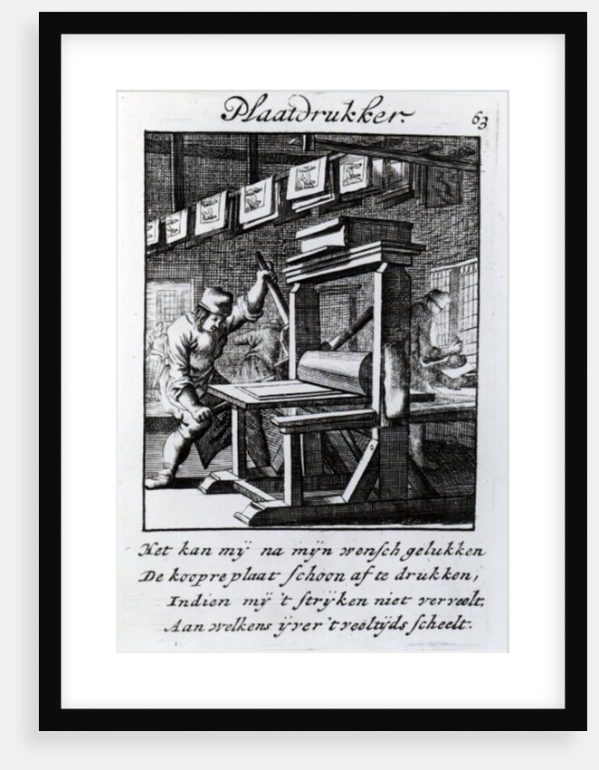The Copper-plate Engraver by Caspar and Luyken Jan Luyken