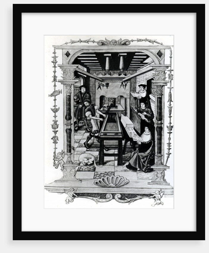 Printing workshop by English School