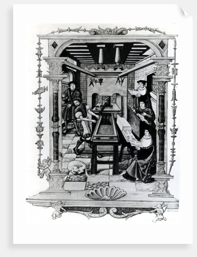 Printing workshop by English School