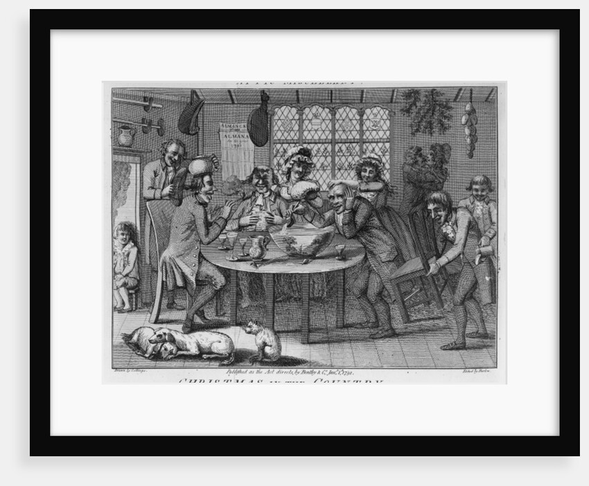 Christmas in the Country by Samuel (after) Collings
