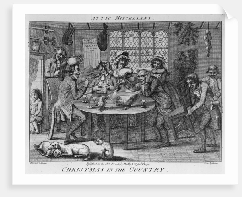 Christmas in the Country by Samuel (after) Collings