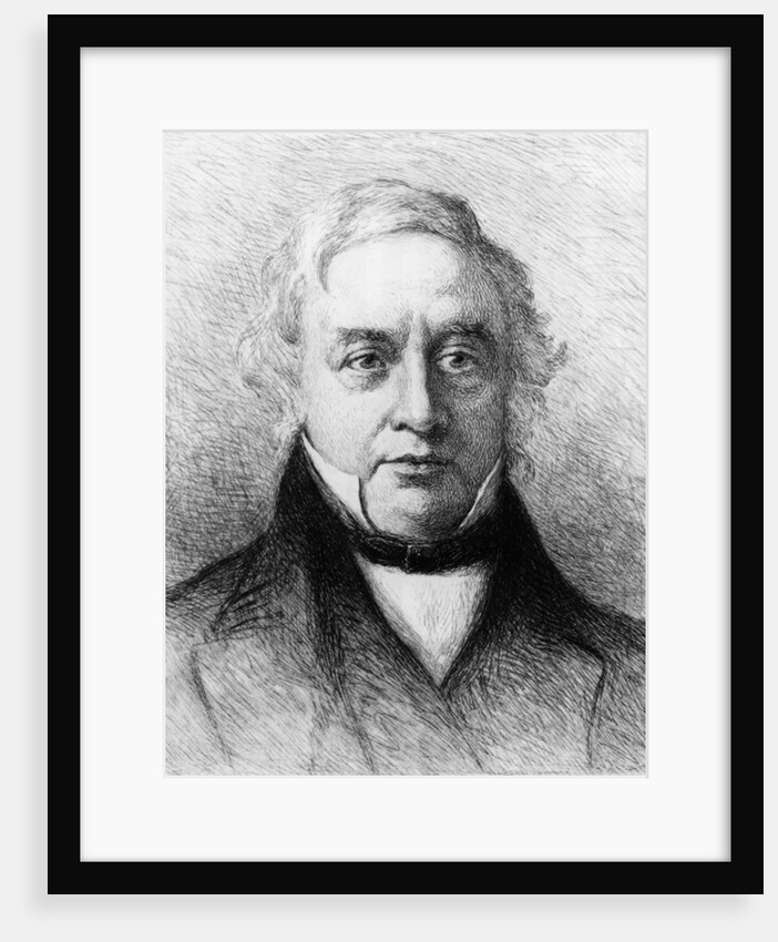 Thomas Love Peacock, drawn and etched by W.H.W Bicknell, 1910 by Henry (after) Wallis