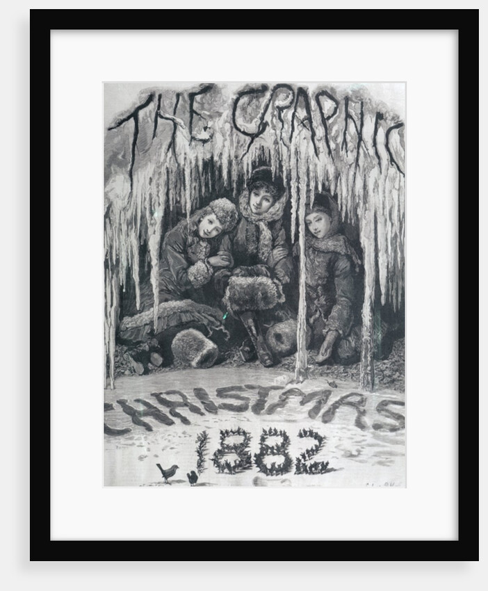 Front cover of 'The Graphic', Christmas 1882 by Sydney Prior Hall