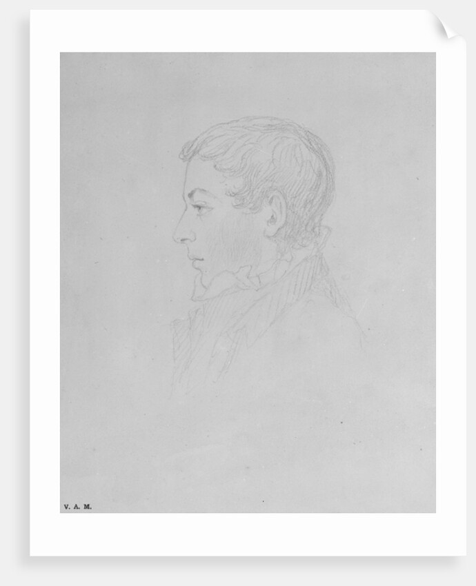 George Parker Bidder, 1819 by John Sell Cotman