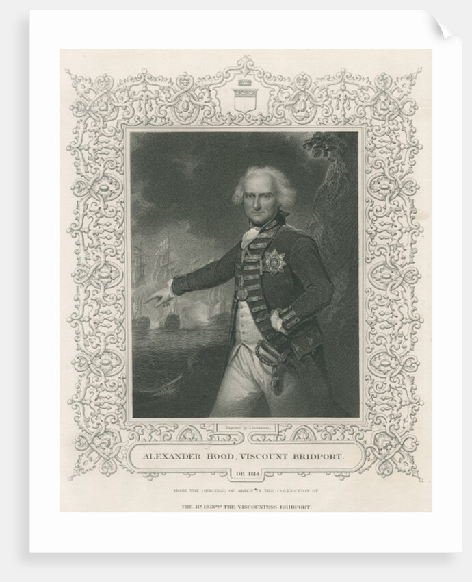 Alexander Hood, 1st Viscount Bridport by English School
