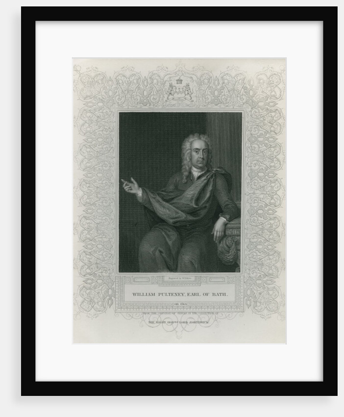 Sir William Pulteney, Earl of Bath by Charles (after) Jervas