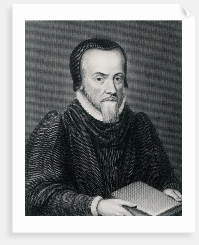 Richard Hooker by Wenceslaus (after) Hollar