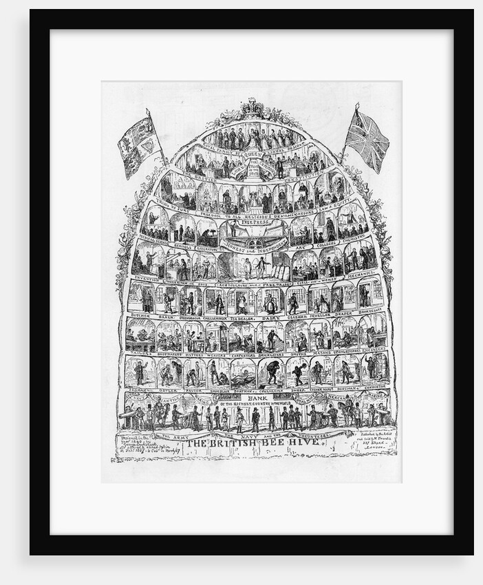The British Beehive, 1867 by George Cruikshank