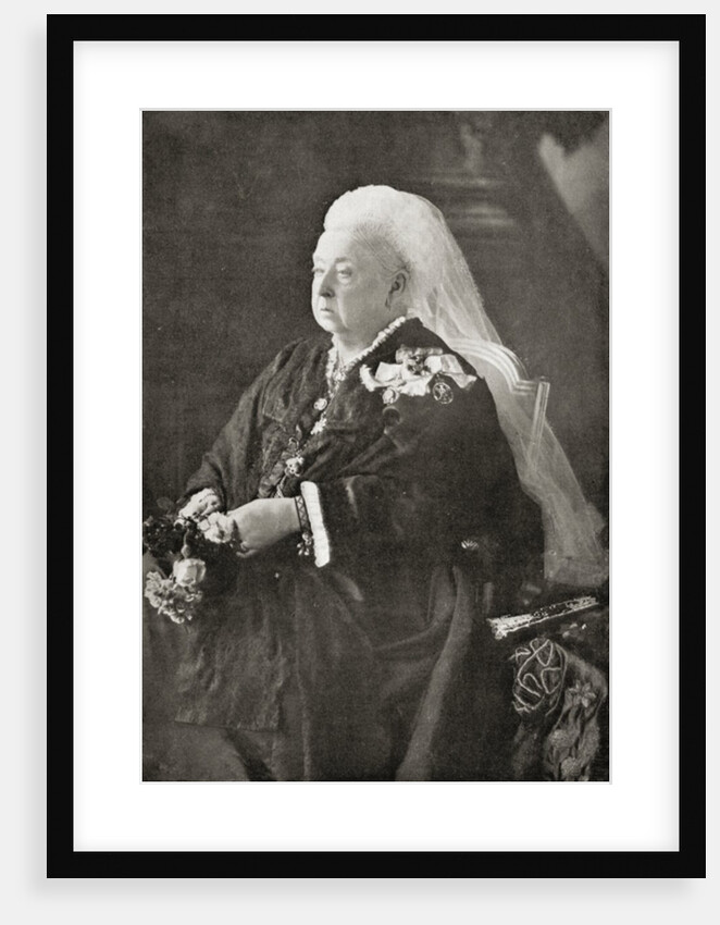 Queen Victoria c.1899 by English Photographer