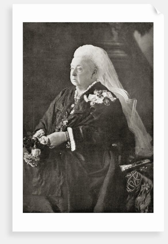 Queen Victoria c.1899 by English Photographer