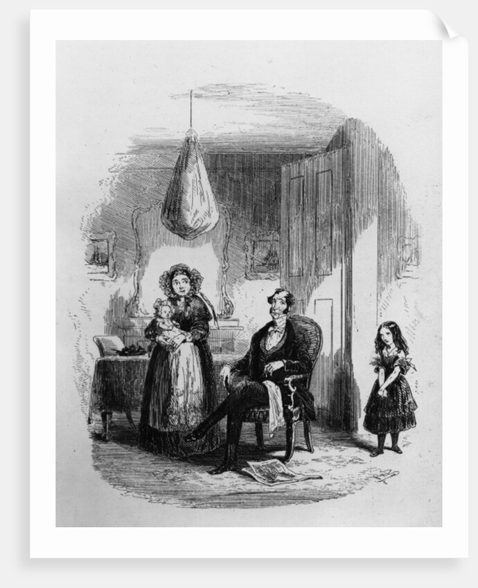 The Dombey Family by Hablot Knight Browne