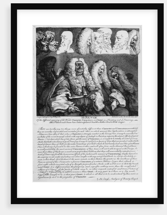 The Bench, 1758 by William Hogarth