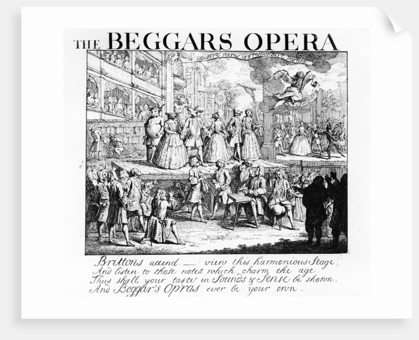 The Beggar's Opera Burlesqued, 1728 by William (after) Hogarth