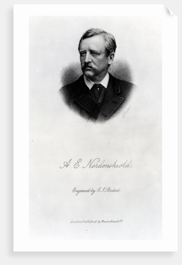 Adolf Erik Nordenskiold, 1880 by George J. Stodart